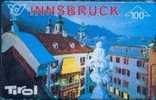 # AUSTRIA 167 Innsbruck - Goldenes Dachl 100 Landis&gyr 01.97 Tres Bon Etat - Oesterreich