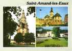 CPSM.  SAINT AMAND LES EAUX. LA TOUR DE L'ANCIENNE ABBAYE. LE PRIEURE. CASINO. DATEE 1993. - Saint Amand Les Eaux