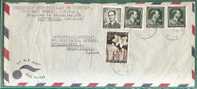 BELGIUM - VF AIR MAIL 1955 COVER  GENTBRUGGE To PHILADELPHIA - Briefe U. Dokumente