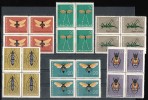 BULGARIA / BULGARIE - 1964 - Insectes - Bl De 4** - Unused Stamps