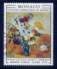 MONACO - N°  817 Oblitéré - Roses Et Anémones De Van Gogh - Used Stamps