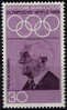 ALLEMAGNE  N° 428  * *   Jo 1968   Pierre De Coubertin - Verano 1968: México