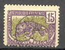 French Congo 1901 Mi. 35  15 C Panther - Andere & Zonder Classificatie