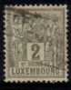 LUXEMBOURG   Scott #  49  VF USED - 1882 Alegorias