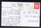 1961 Postcard Yacht Norfolk Broads "Norwich Addresses Need Postal Codes" Slogan - Postal Mechanisation Theme - Ref 433 - Norwich