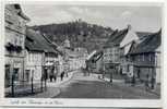 Wasungen Kreis Meiningen Belebt Straße Litfaßsäule Landpost Nebenstempel Mehmels über Wasungen 22.4.1941 Gelaufen - Wasungen