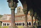 Cpsm 66 Pyrenees Orientales   Salses Abbaye St Michel De Cuxa Le Cloitre - Salses