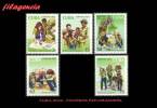 AMERICA. CUBA MINT. 2002 PIONEROS EXPLORADORES. MOVIMIENTO SCOUT - Unused Stamps