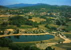 42     Noiretable    Le Lac  Le Terrain De Ténnis- Vue Aérienne - Camping  Cp M  Année1980 - Noiretable