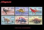 AMERICA. CUBA MINT. 2006 FAUNA PREHISTÓRICA. DINOSAURIOS - Unused Stamps