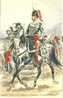 UNIFORMES -regiments -ref 273- Illustrateur  Maurice Toussaint -garde Imperiale-officier De Chasseurs A Cheval  1857 - Uniformes