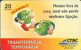 # BRASIL 9806A5 Transferencia Temporaria 20  06.98 Tres Bon Etat - Brazil