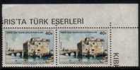 TURKEY--NORTHERN CYPRUS   Scott #  46-9**  VF MINT NH Pairs - Unused Stamps