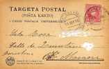 6590. Postal La Garriga (Barcelona) 1906. Vista Sant Miquel Del Fay - Brieven En Documenten