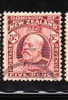 New Zealand 1909-12 Edward VII 5p Used - Used Stamps