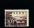 FINLAND - 1930  10 M.  LAKE  FINE USED - Used Stamps