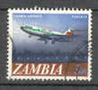 Zambia 1968 Mi. 41  3 N Zambia Airways - Zambie (1965-...)