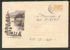 USSR, MOUNTAIN CLIMBING, ALPINISM , MOUNTAINEERING, POSTAL  STATIONERY 1969, COVER USED - Escalada