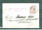 BELGIE - OBP Nr 46 - Omslagbrief/Enveloppe-let Tre - Cachet ANVERS (ref. 290) - Buste-lettere