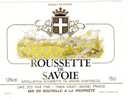 ETIQUETTE DE VIN - SAVOIE - ROUSSETTE DE SAVOIE - CRUET - Weisswein