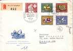 SUISSE-PRO PATRIA LES MINERAUX SUR LETTRE- BERN 31-5-58 - Storia Postale