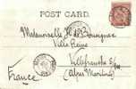 Egypte Egypt Port Said 16 1 03  Sur Carte ( Mouchon ) Lettre Cover Card Carta Belege. - Storia Postale