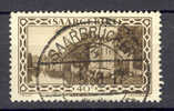 Saar Saargebiet 1926 Mi. 113 Kaserne Saarlouis Deluxe Cancel SAARBRÜCKEN !! - Usati