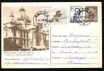 Stationery PC  X2 Stamp On Pc 1958 Sent To Hungary. - Lettres & Documents