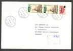 Romania Deluxe BUCARESTI 72 Cancel Cover 1998 To Copenhagen Denmark - Lettres & Documents