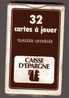 JEU DE CARTES - CAISSE D´EPARGNE - 32 CARTES A JOUER GLACEES LAVABLES - HERON - NON UTILISEES - Playing Cards (classic)
