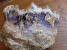 QUARTZ AMETHYSTE ENCAPUCHONNE 10 X 8 X 8 CM RIGOUX AUVERGNE - Minerali