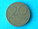 1969 20 PFENNIG - XF / KM 11 ! - 20 Pfennig