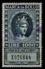 1959 - MARCA DA BOLLO A TASSA FISSA - Lire 1000 - Revenue Stamps
