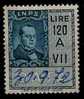 1966 - ISTITUTO NAZIONALE DELLA PREVIDENZA SOCIALE - Lire 120 - Revenue Stamps