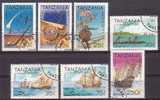 Entdeckung Amerikas, Tansania 1298/04 , O  (D 416)* - Maritime