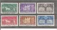Lux Mi.nr.478-83/ LUXEMBURG -  Europäische Einigung 1951  O - Used Stamps