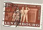Lux Mi.Nr.482/  LUXEMBURG - EUROPA, Menschenrechte 1951 O - Gebruikt