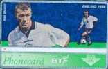 # UK_BT BTC177 EURO 96 Football Alan Shearer 20 Landis&gyr   -sport,football-  Tres Bon Etat - Other & Unclassified