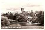 ST. ALBANS ABBEY FROM THE LAKE. 2055. - Hertfordshire