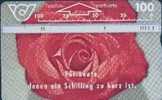 # AUSTRIA 35 Rose 100 Landis&gyr 04.92 -fleurs,flowers- Tres Bon Etat - Oostenrijk