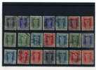 - INDE . ENSEMBLE DE TIMBRES DE SERVICE OBLITERES - Official Stamps