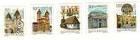 Hungary / Architectury / Houses - Unused Stamps