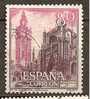 Spain Edifil # 1647 (o) Turismo / Tourism Catedral De Sevilla - 1961-70 Gebraucht