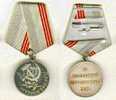 UdSSR: Medaille Veteran Der Arbeit - Russie