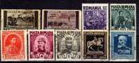 RUMANIA, Año 1939  Varios Serie Num 552-565, */º - Nuevos