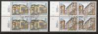 Luxemburg Y/T 1006 / 1007 (0) In Blok Van 4. - Used Stamps