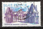 Timbre France Y&T N°2064 (1) Obl. Château De Maisons-Laffitte.  0 F. 45. Bleu, Turquoise Et Violet. Cote 0.30 € - Usati