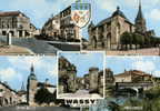 Delcampe - CPM 52 : WASSY      Multi Vues     A VOIR !!!!! - Wassy