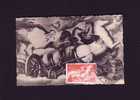 Carte-Maximum France N°Yvert  PA19 (Char Du Soleil)  Obl Ill  Salon Philatélie 27.5.46 1er Jour (Plafond De VASARI) - 1940-1949