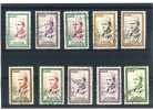 - FRANCE COLONIES .  TIMBRES DU MAROC 1956/57 . OBLITERES - Used Stamps